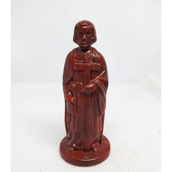 Vintage Roxy Replacement Chess Piece Red Medieval Renaissance - Picture 1 of 11